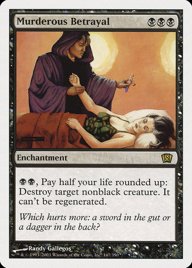 Murderous Betrayal [Eighth Edition] | Total Play