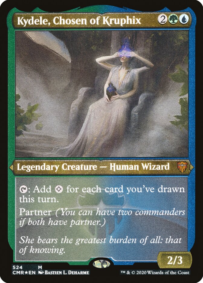 Kydele, Chosen of Kruphix (Etched) [Commander Legends] | Total Play