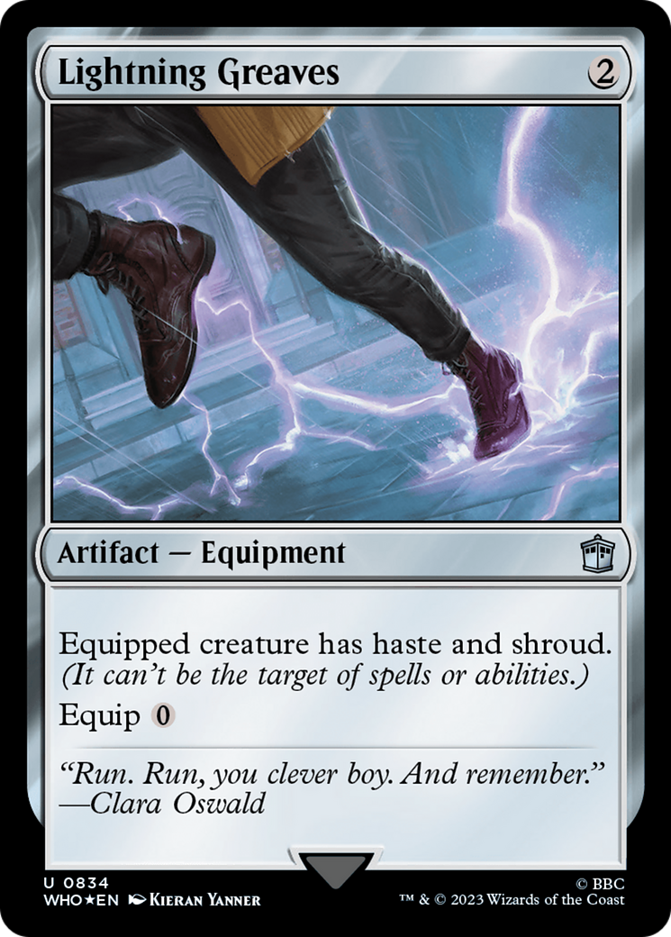 Lightning Greaves (Surge Foil) [Doctor Who] | Total Play