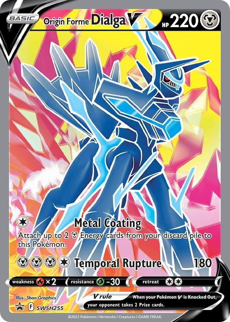Origin Forme Dialga V (SWSH255) [Sword & Shield: Black Star Promos] | Total Play