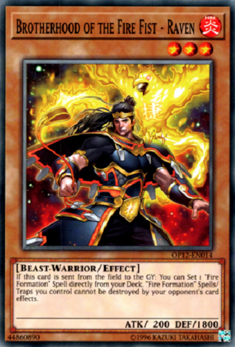 Brotherhood of the Fire Fist - Raven [OP12-EN014] Common | Total Play