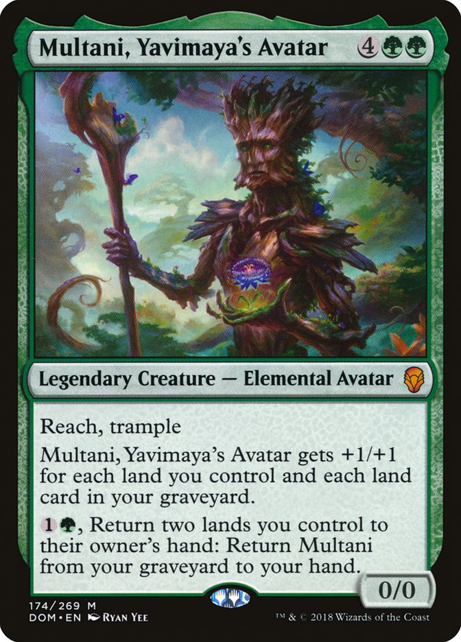 Multani, Yavimaya's Avatar [Dominaria] | Total Play