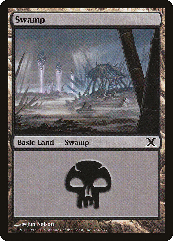 Swamp (374) [Tenth Edition] | Total Play
