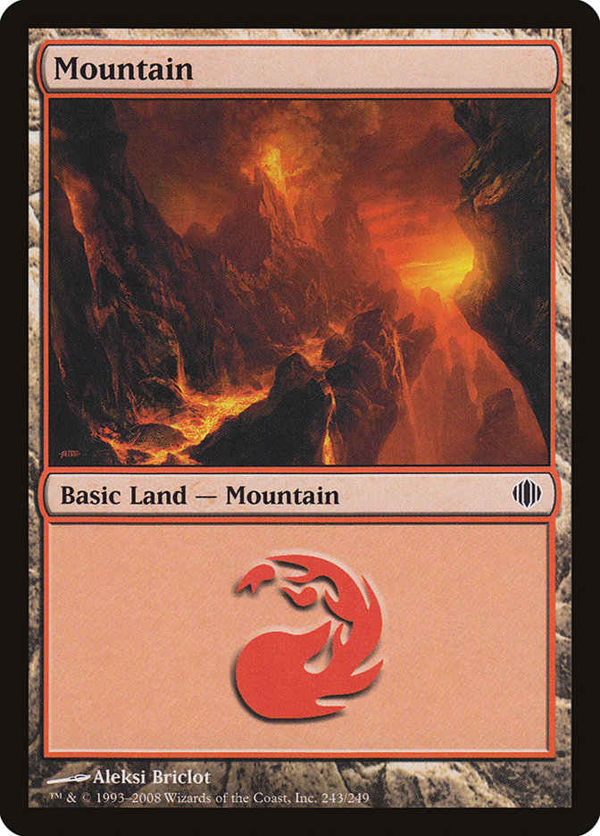 Mountain (243) [Shards of Alara] | Total Play
