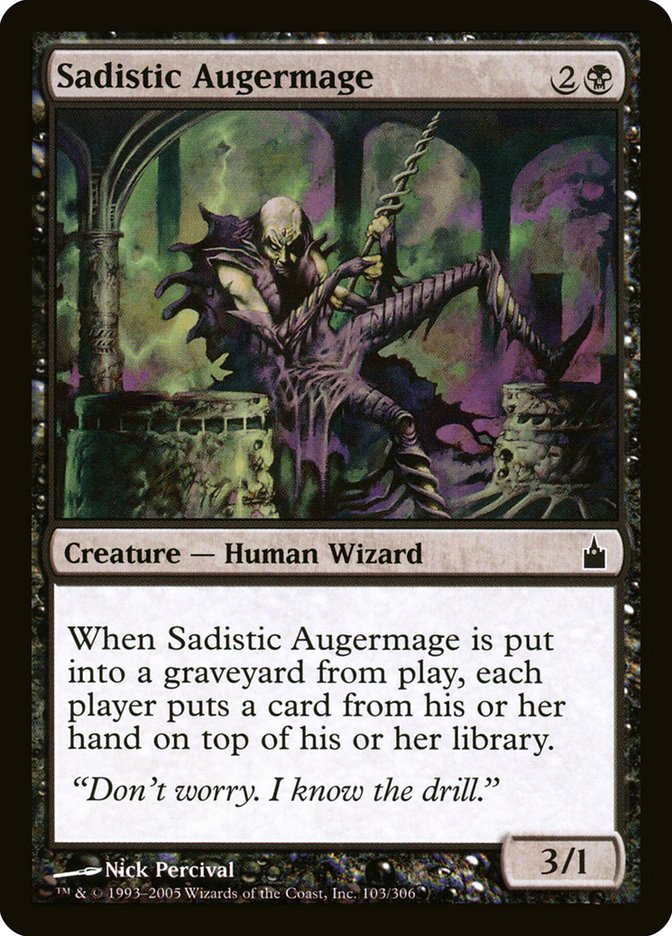 Sadistic Augermage [Ravnica: City of Guilds] | Total Play