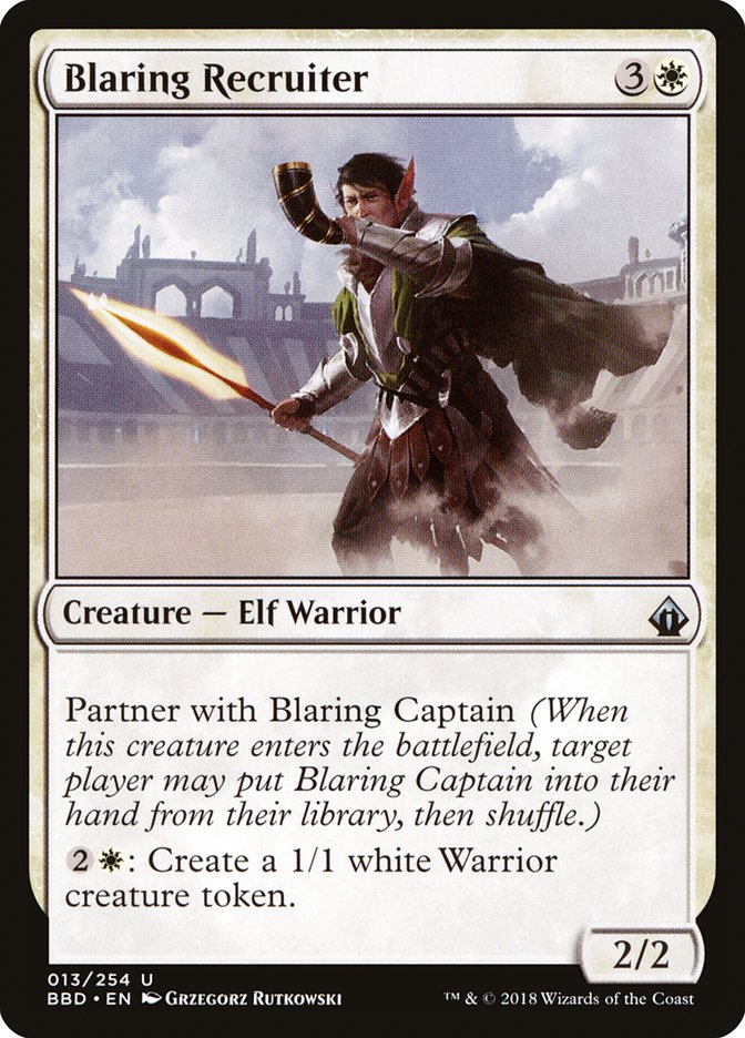 Blaring Recruiter [Battlebond] | Total Play