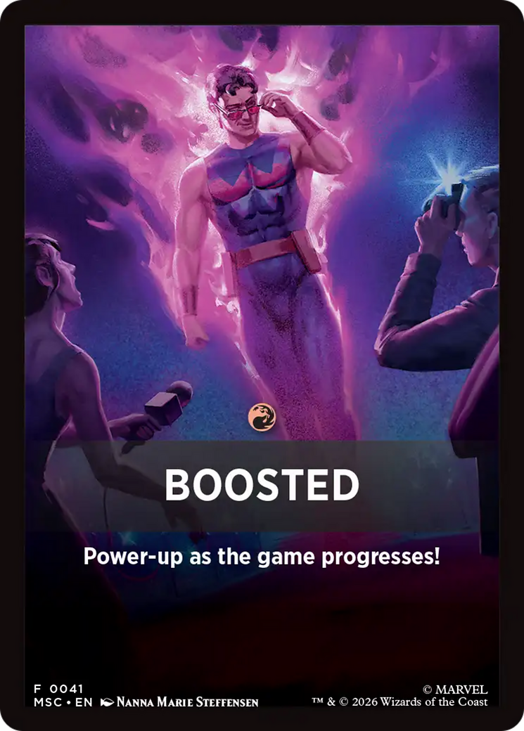 Boosted Theme Card [Marvel Super Heroes Commander] | Total Play