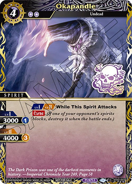Okapandle (Finalist Card Set Vol. 3) (ST02-007) [Launch & Event Promos] | Total Play