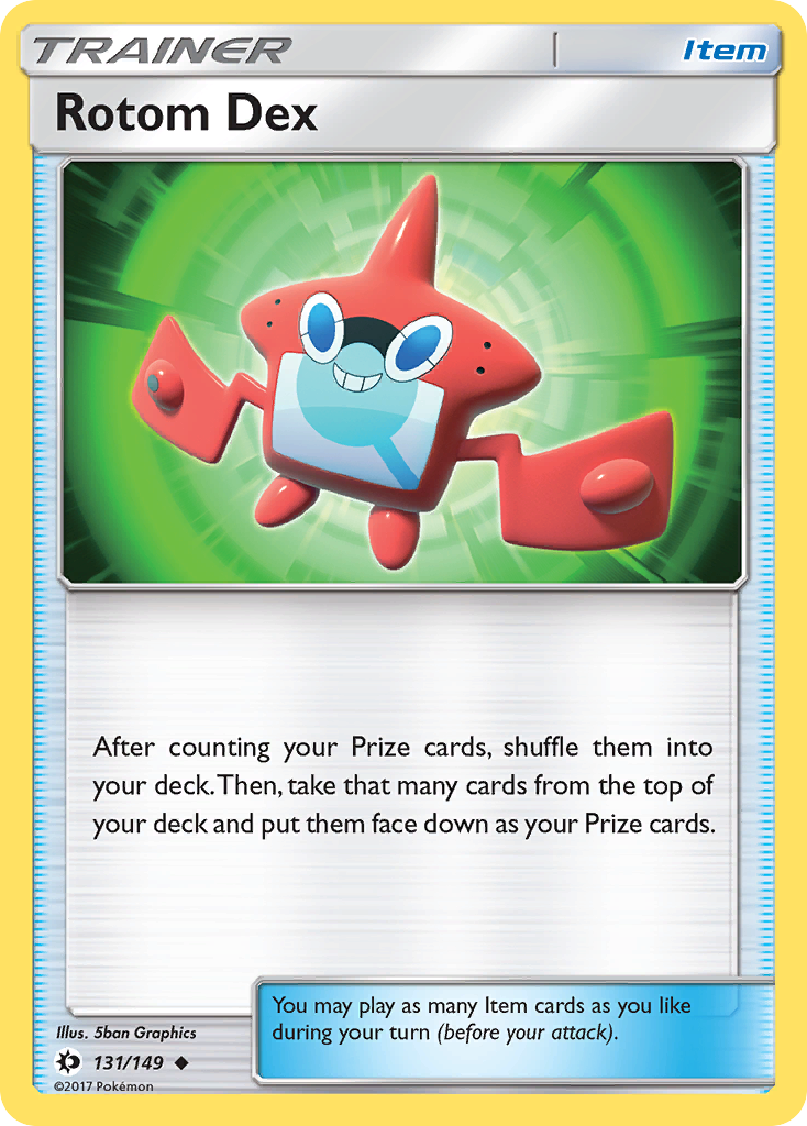 Rotom Dex (131/149) [Sun & Moon: Base Set] | Total Play