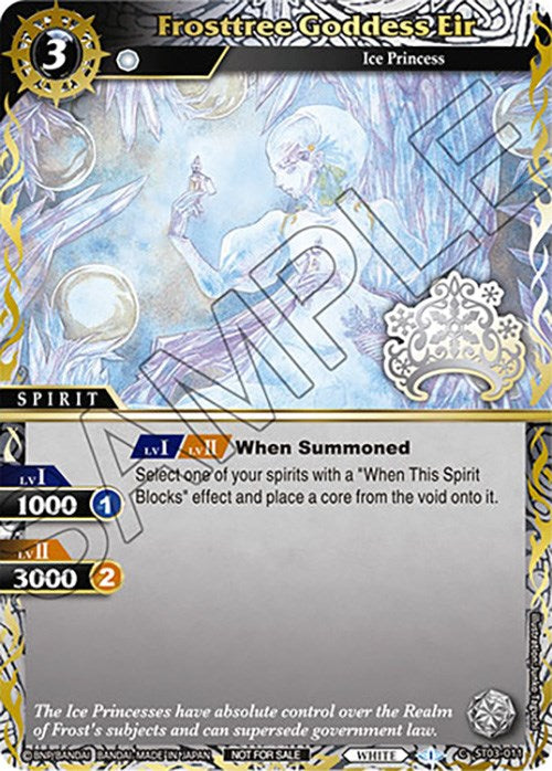 Frosttree Goddess Eir (Finalist Card Set Vol. 3) (ST03-011) [Launch & Event Promos] | Total Play