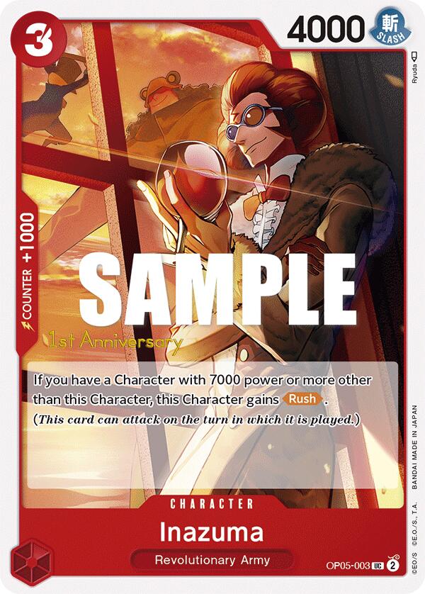 Inazuma [Awakening of the New Era: 1st Anniversary Tournament Cards] | Total Play