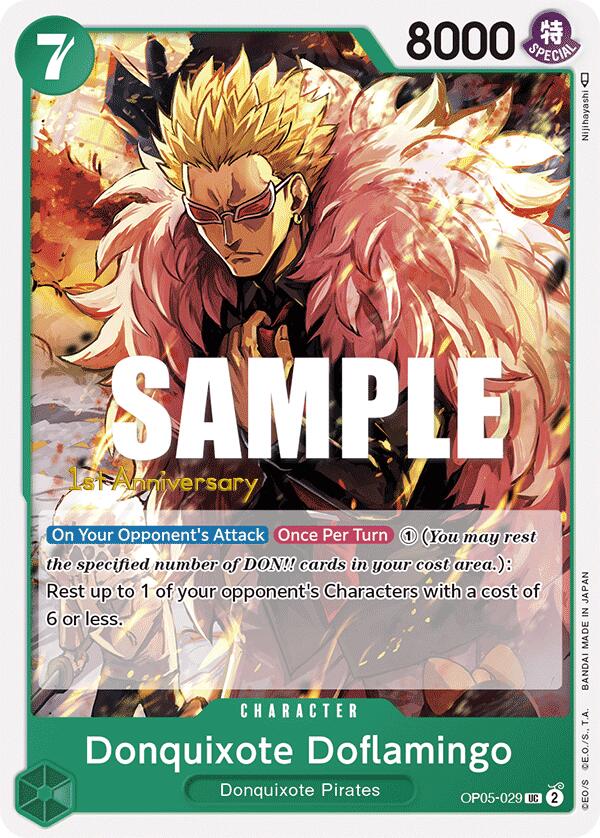 Donquixote Doflamingo [Awakening of the New Era: 1st Anniversary Tournament Cards] | Total Play