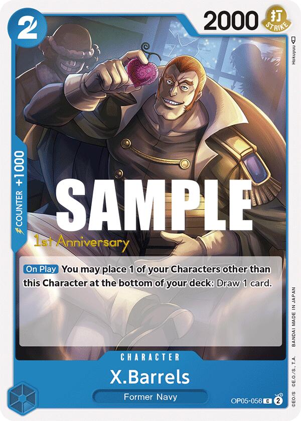 X.Barrels [Awakening of the New Era: 1st Anniversary Tournament Cards] | Total Play