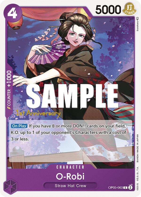O-Robi [Awakening of the New Era: 1st Anniversary Tournament Cards] | Total Play