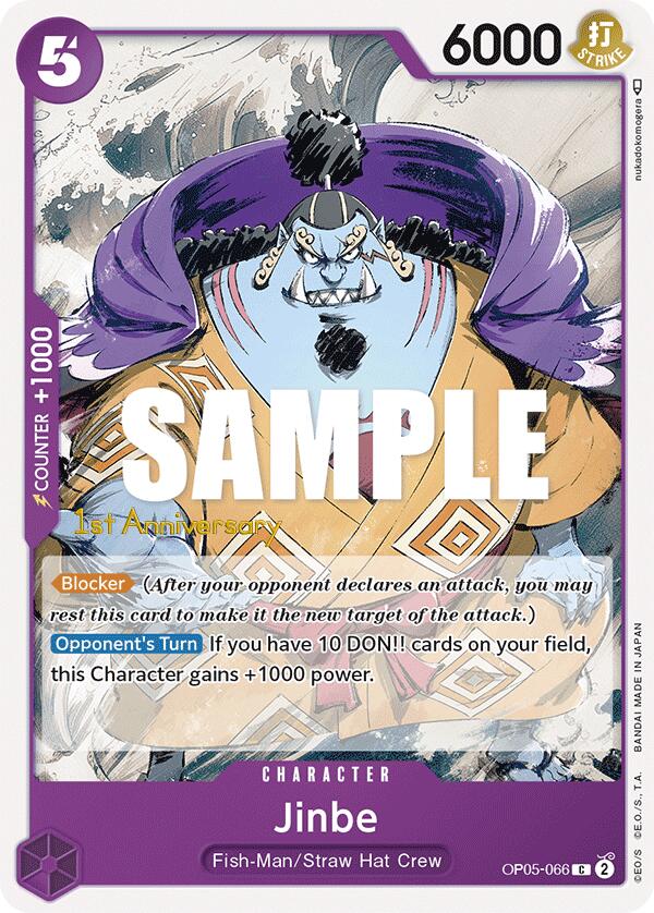 Jinbe [Awakening of the New Era: 1st Anniversary Tournament Cards] | Total Play