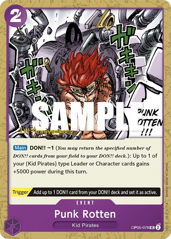 Punk Rotten [Awakening of the New Era: 1st Anniversary Tournament Cards] | Total Play