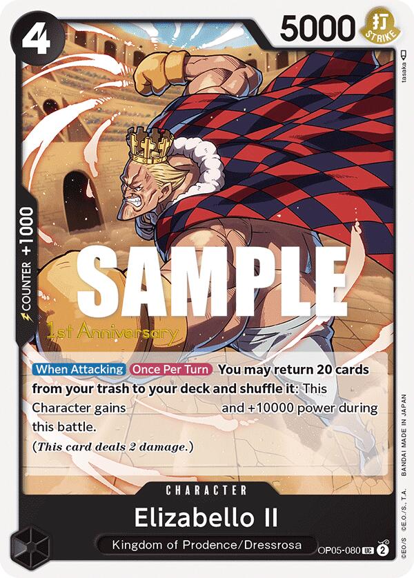 Elizabello II [Awakening of the New Era: 1st Anniversary Tournament Cards] | Total Play