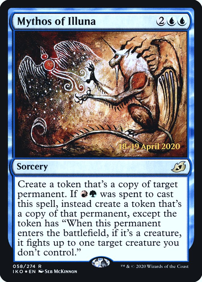 Mythos of Illuna [Ikoria: Lair of Behemoths Prerelease Promos] | Total Play