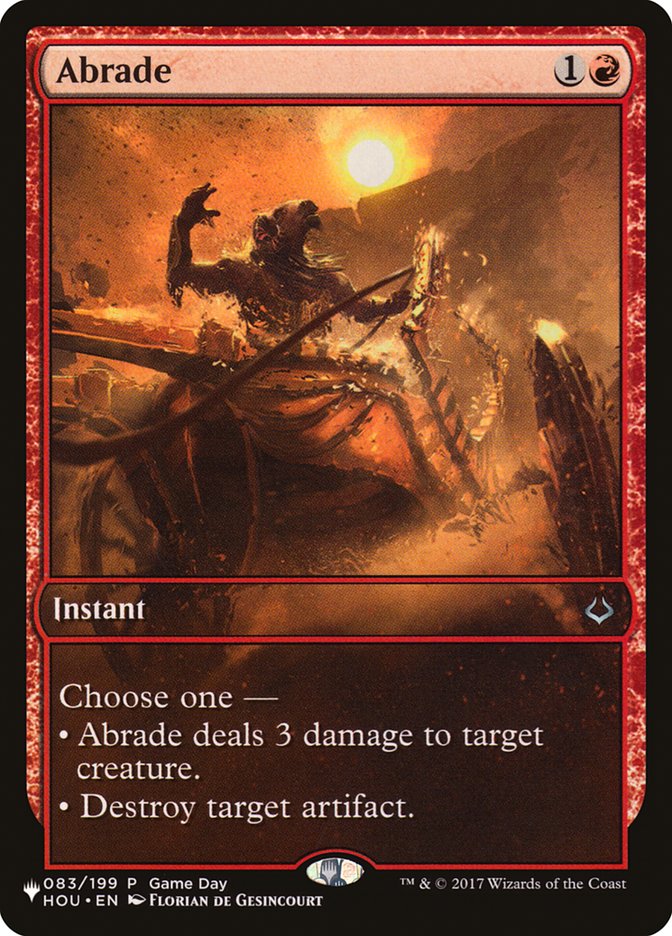 Abrade [The List] | Total Play