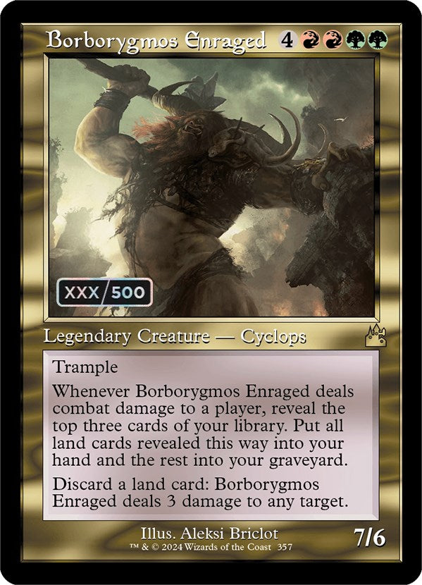 Borborygmos Enraged (Retro) (Serialized) [Ravnica Remastered] | Total Play