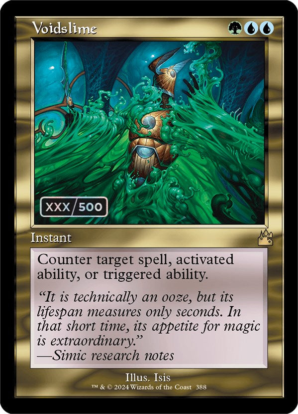 Voidslime (Retro) (Serialized) [Ravnica Remastered] | Total Play