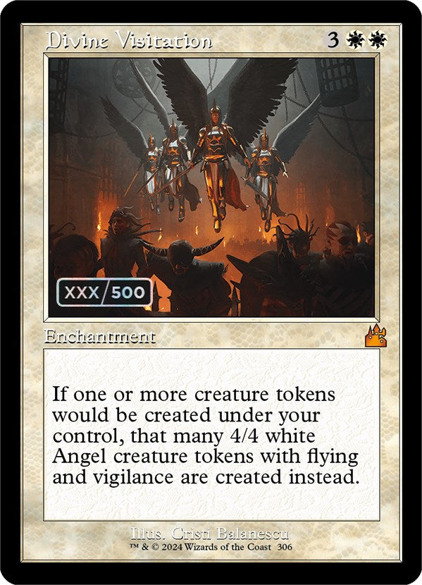 Divine Visitation (Retro) (Serialized) [Ravnica Remastered] | Total Play