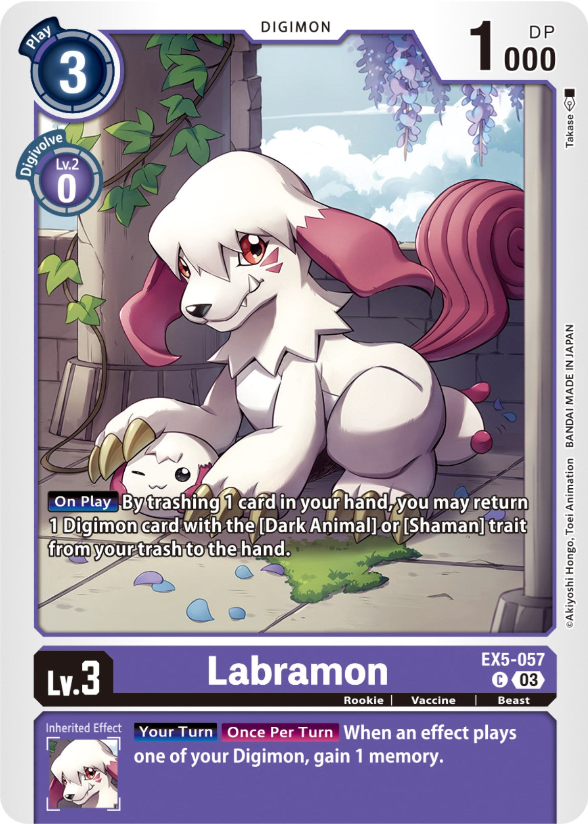 Labramon [EX5-057] [Animal Colosseum] | Total Play