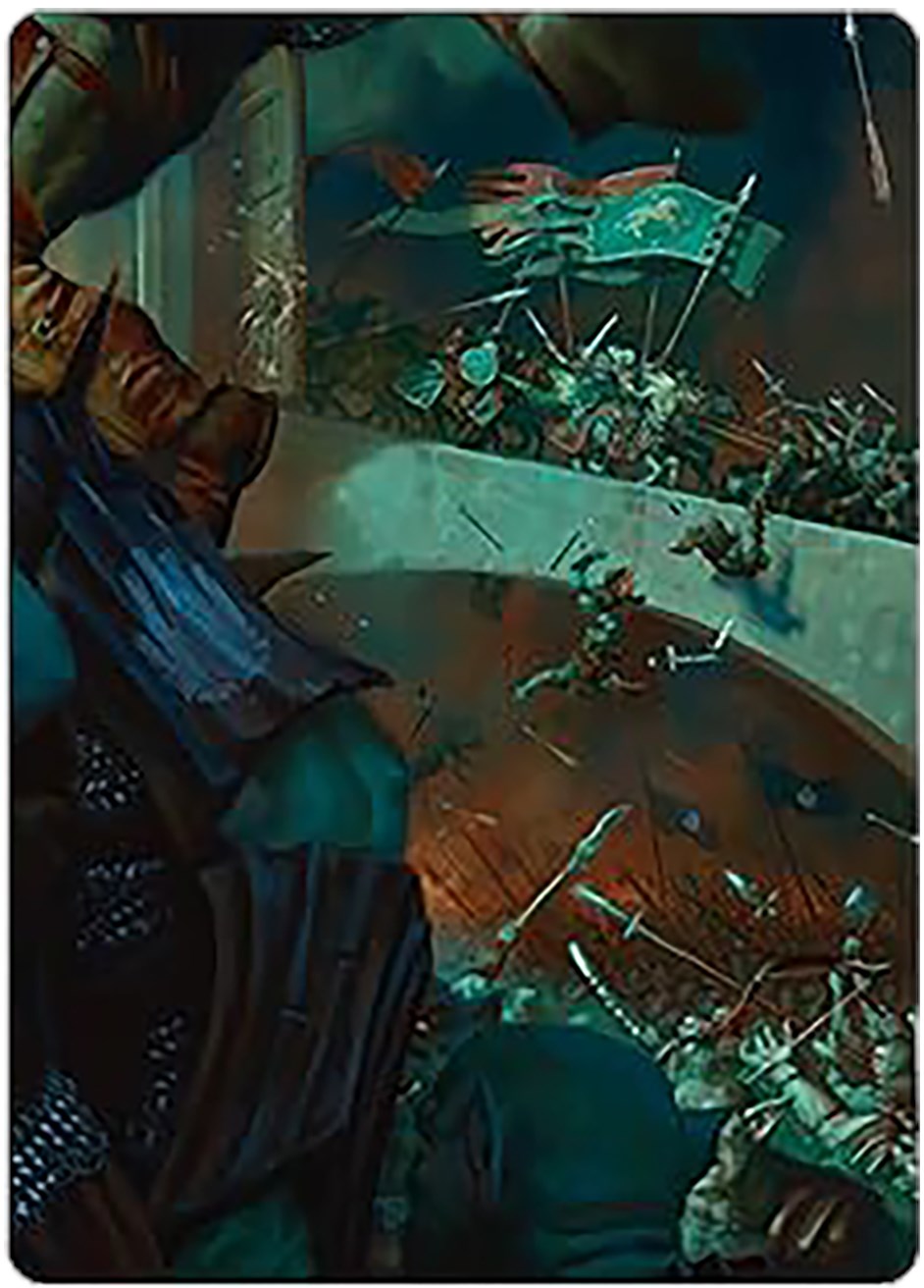 Rohirrim Chargers Art Card [The Lord of the Rings: Tales of Middle-earth Art Series] | Total Play