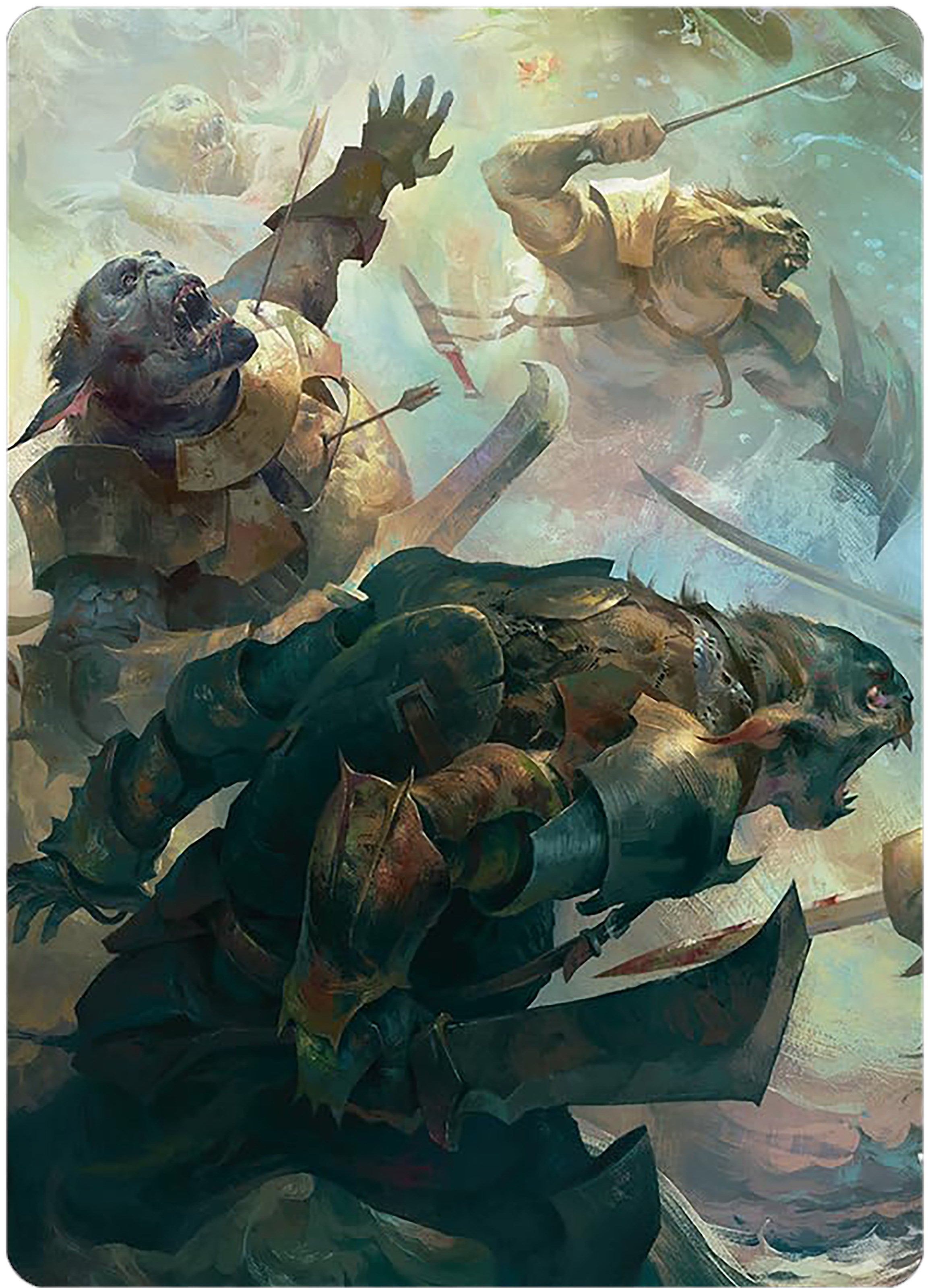 Mists of Lorien Art Card [The Lord of the Rings: Tales of Middle-earth Art Series] | Total Play