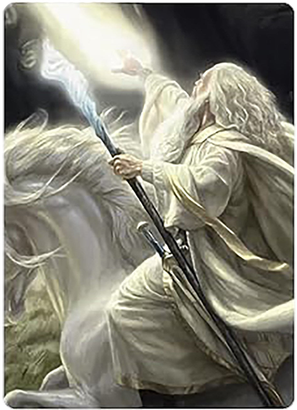Gandalf of the Secret Fire Art Card [The Lord of the Rings: Tales of Middle-earth Art Series] | Total Play