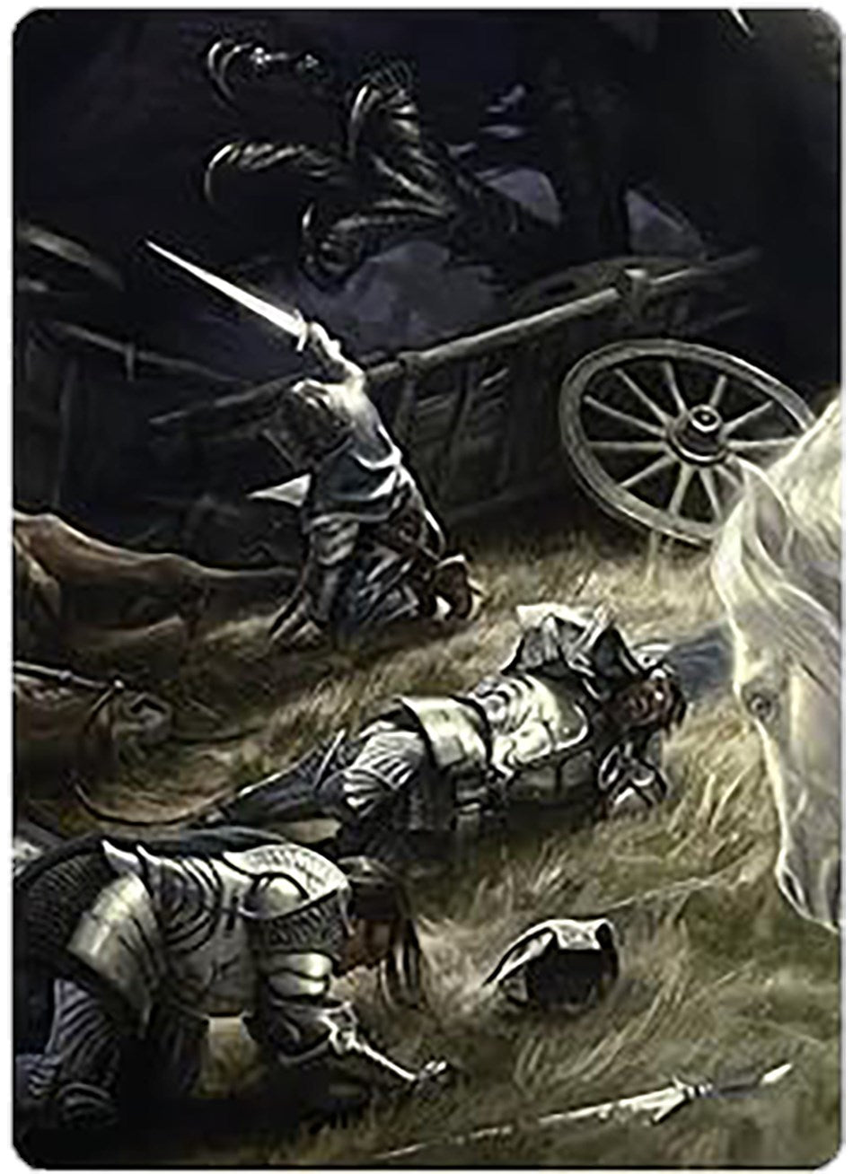 Courageous Resolve Art Card [The Lord of the Rings: Tales of Middle-earth Art Series] | Total Play