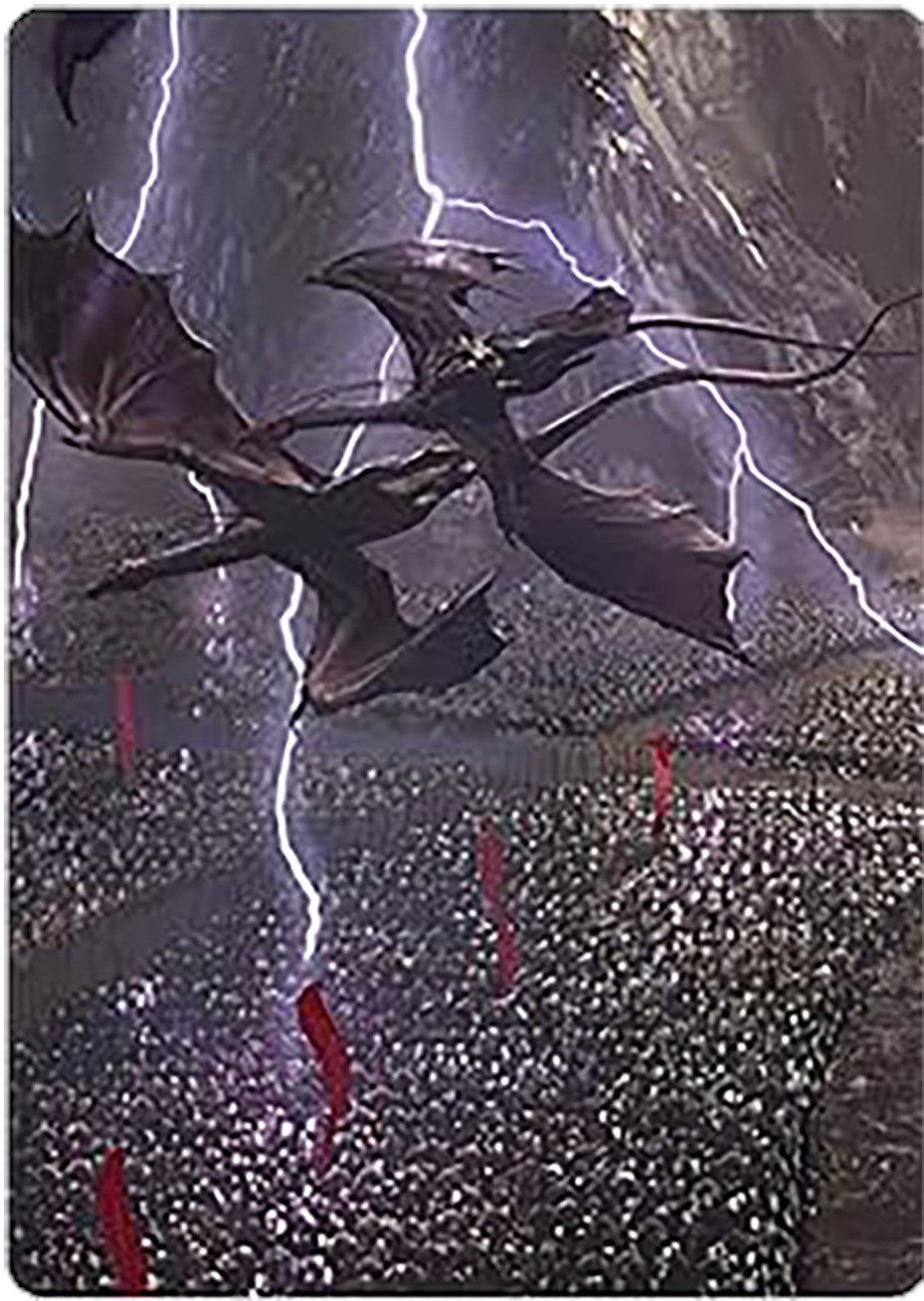Mordor on the March Art Card [The Lord of the Rings: Tales of Middle-earth Art Series] | Total Play