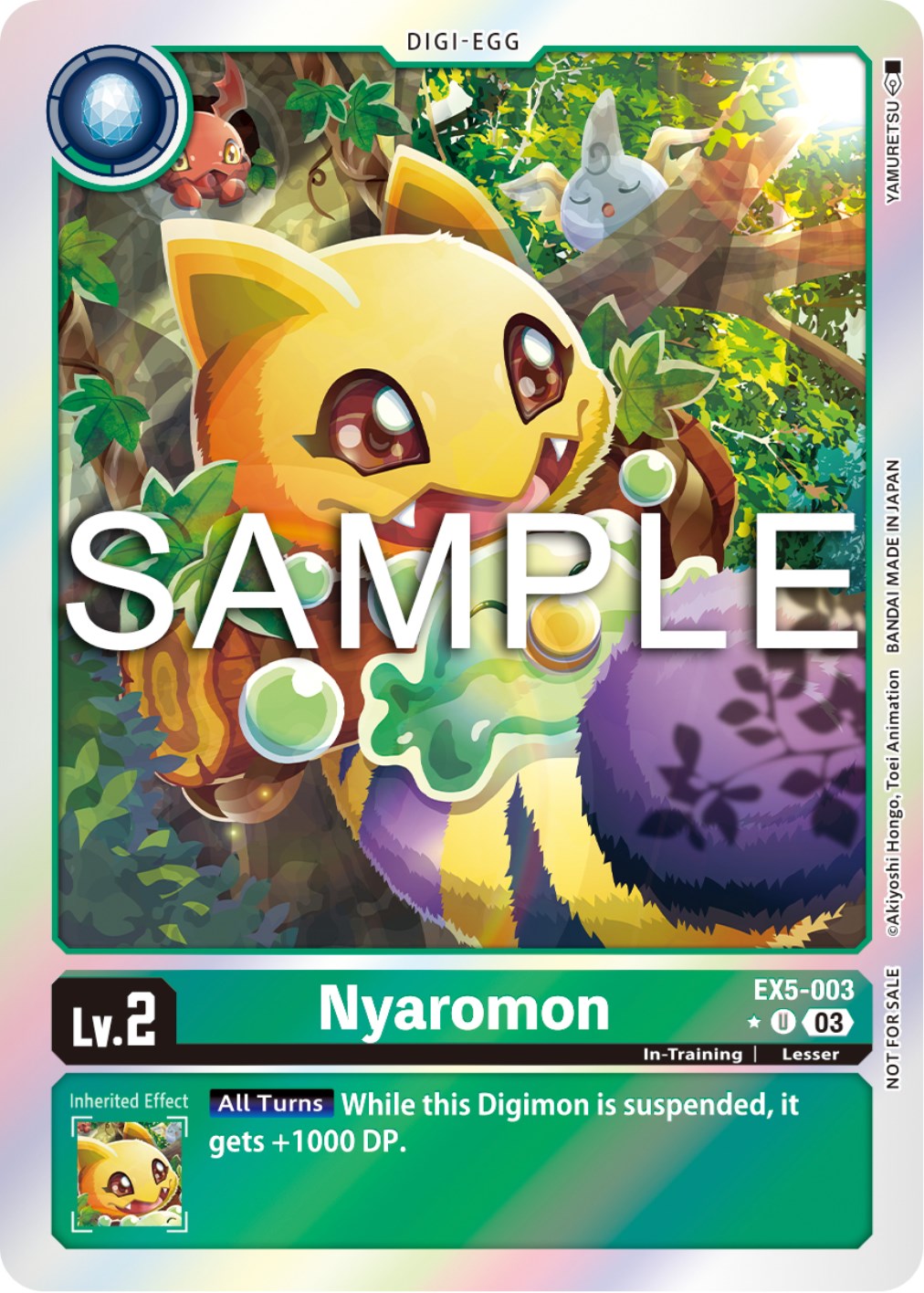 Nyaromon [EX5-003] (Animal Colosseum Box Promotion Pack) [Animal Colosseum] | Total Play