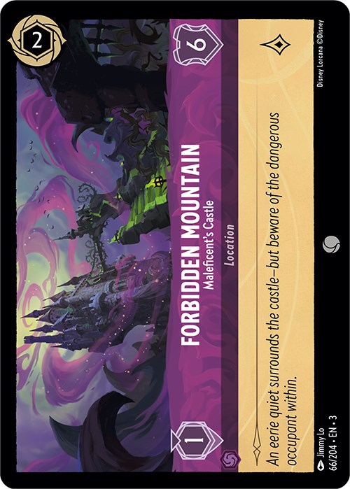 Forbidden Mountain - Maleficent's Castle (66/204) [Into the Inklands] | Total Play