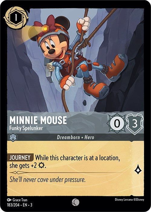 Minnie Mouse - Funky Spelunker (183/204) [Into the Inklands] | Total Play