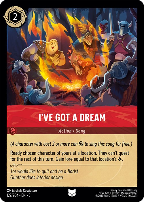 I've Got a Dream (129/204) [Into the Inklands] | Total Play