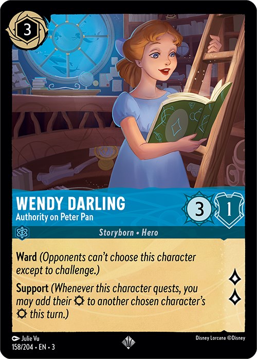 Wendy Darling - Authority on Peter Pan (158/204) [Into the Inklands] | Total Play