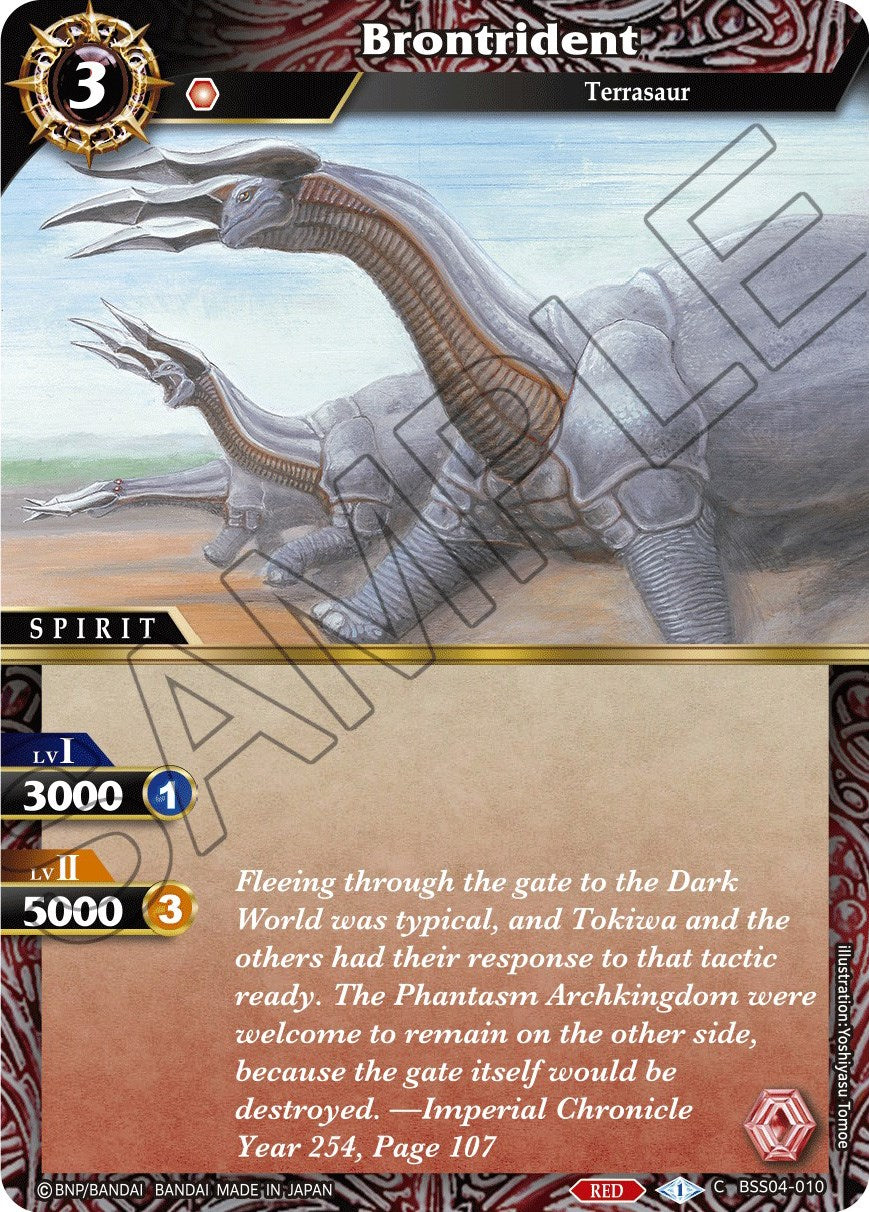 Brontrident (BSS04-010) [Savior of Chaos] | Total Play