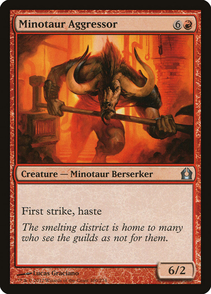 Minotaur Aggressor [Return to Ravnica] | Total Play