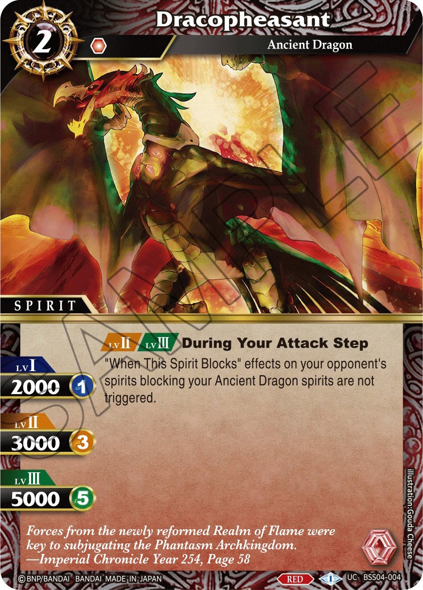 Dracopheasant (BSS04-004) [Savior of Chaos] | Total Play