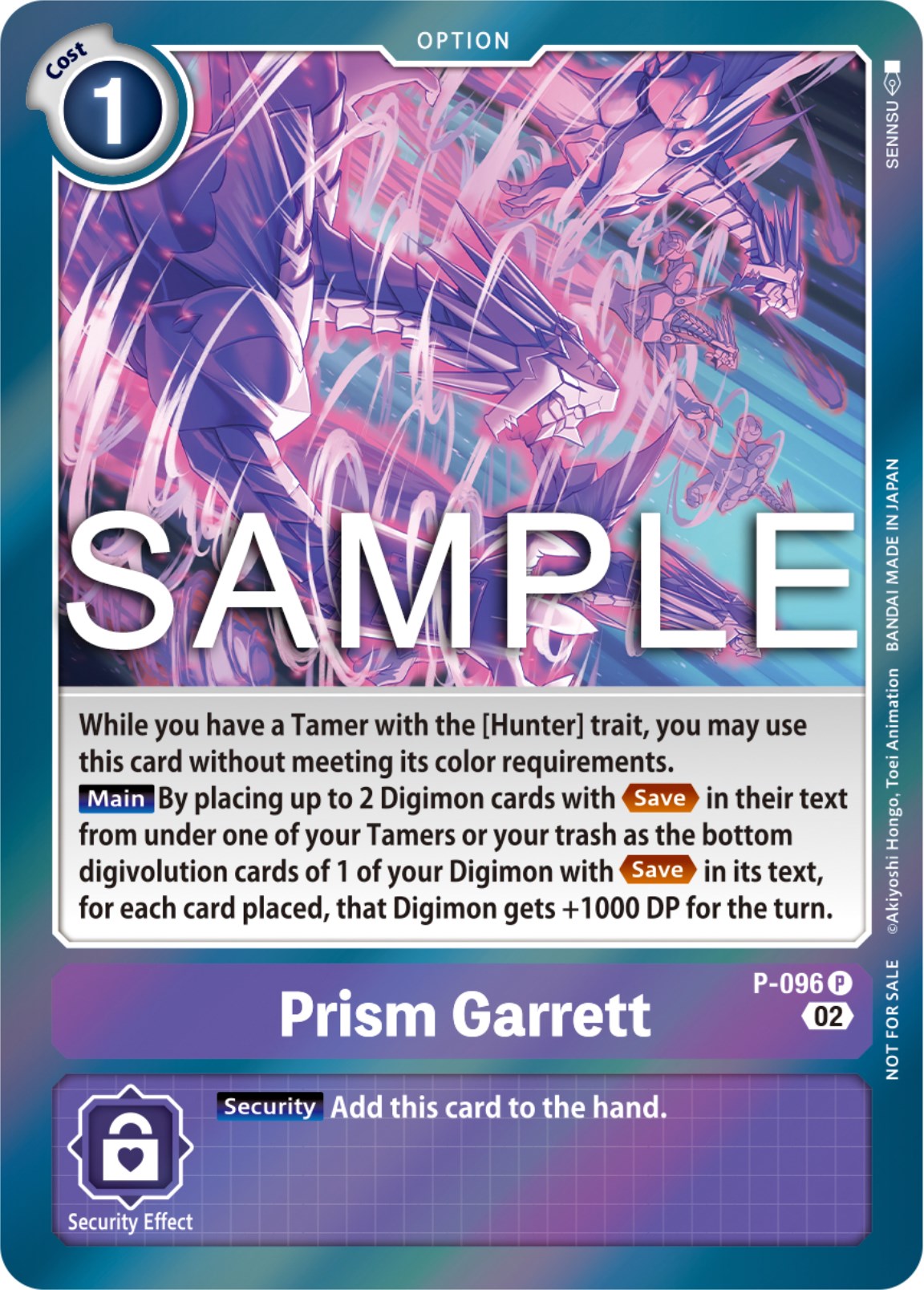 Prism Garrett [P-096] (3rd Anniversary Update Pack) [Promotional Cards] | Total Play