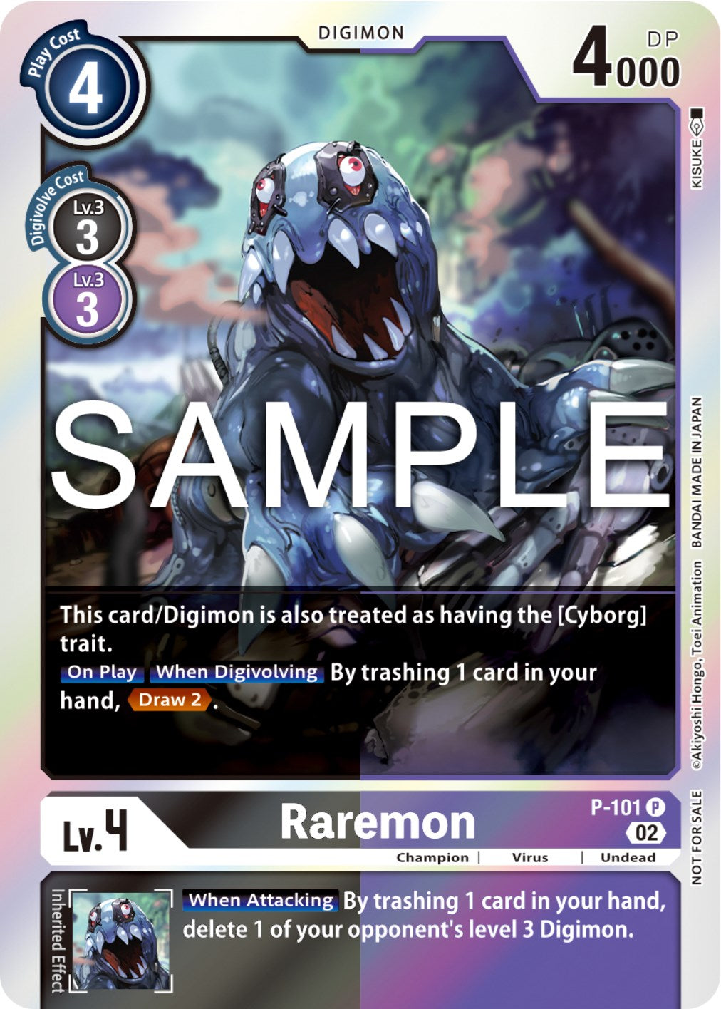 Raremon [P-101] (Limited Card Pack Ver.2) [Promotional Cards] | Total Play