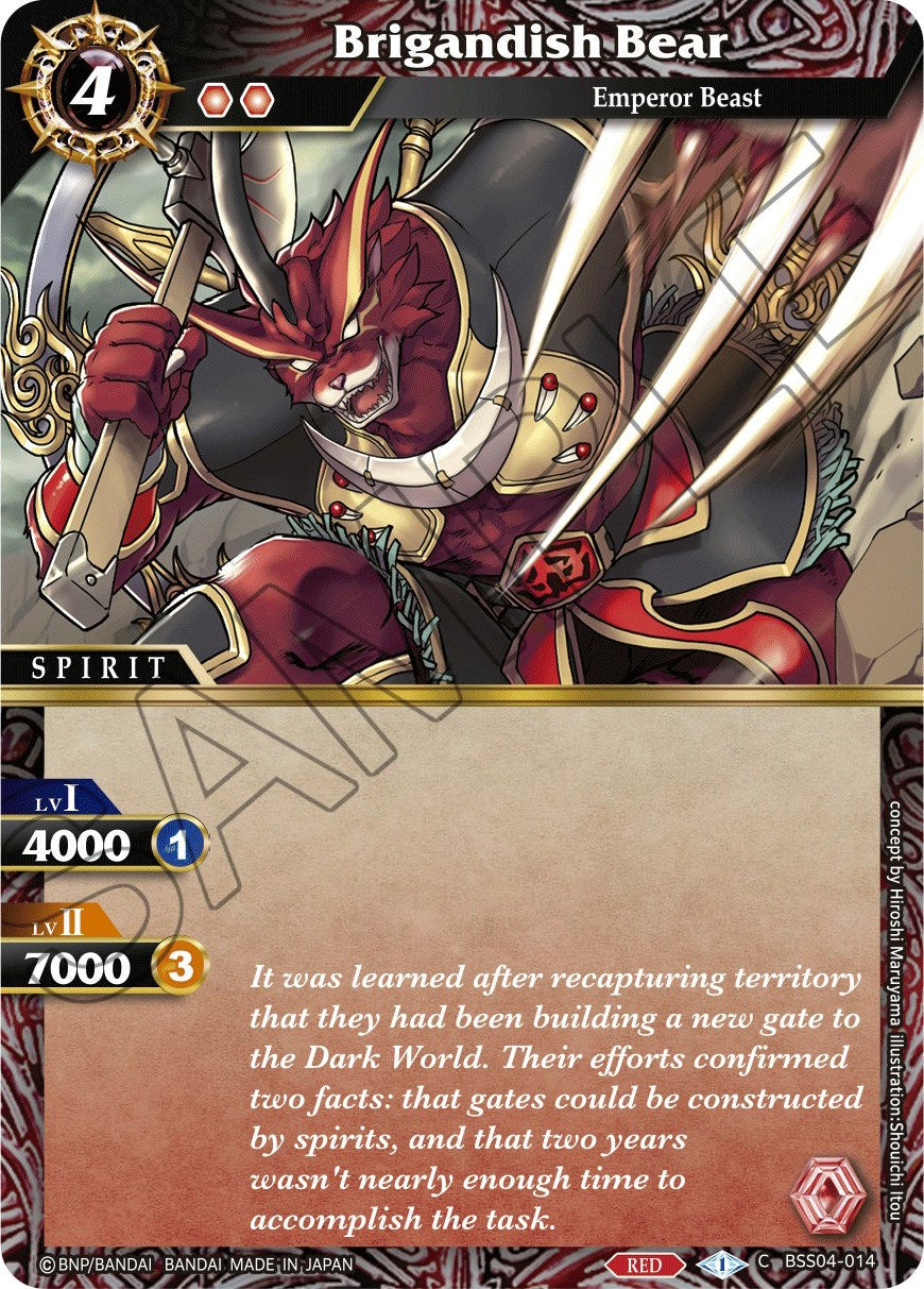 Brigandish Bear (BSS04-014) [Savior of Chaos] | Total Play