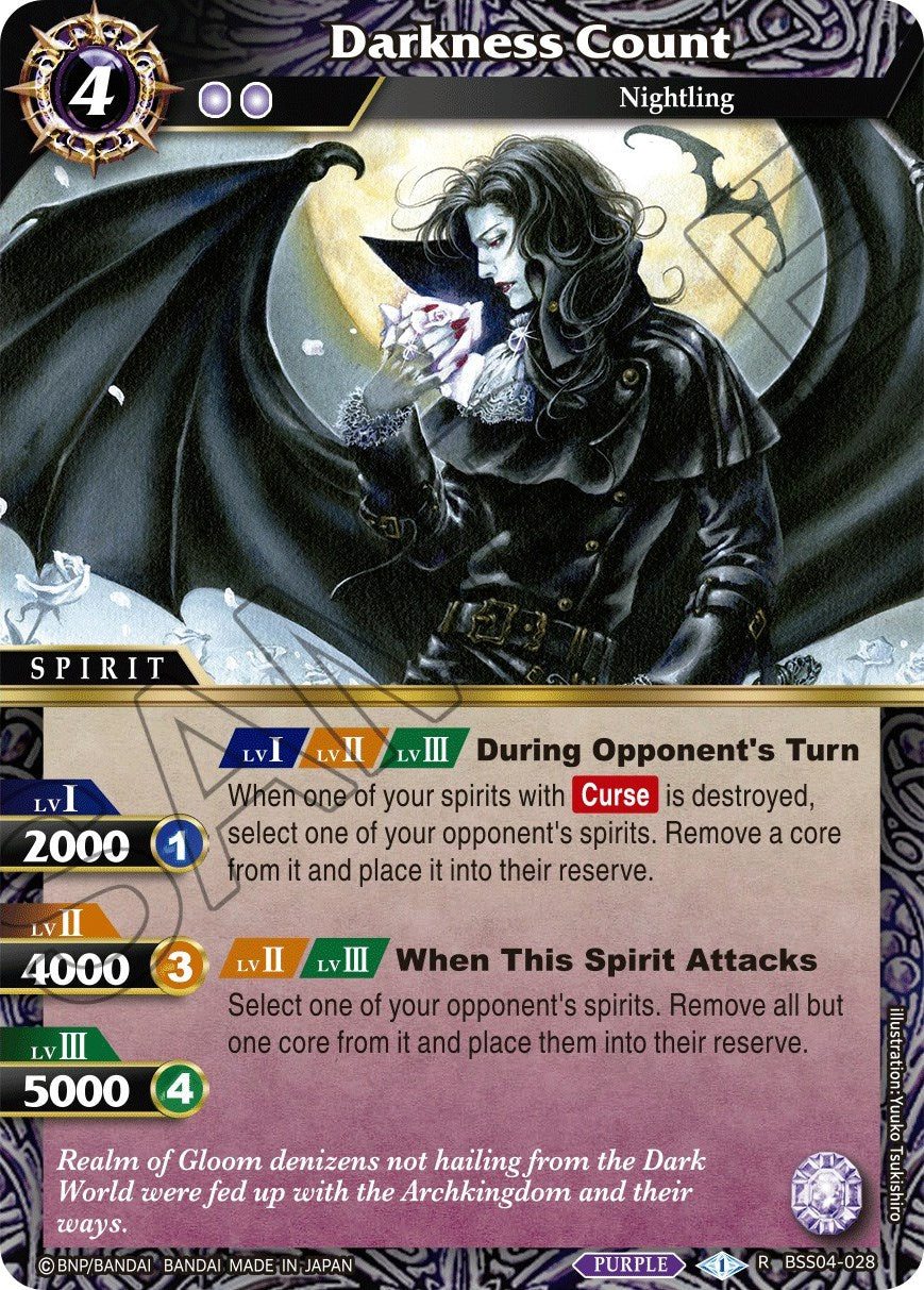 Darkness Count (BSS04-028) [Savior of Chaos] | Total Play