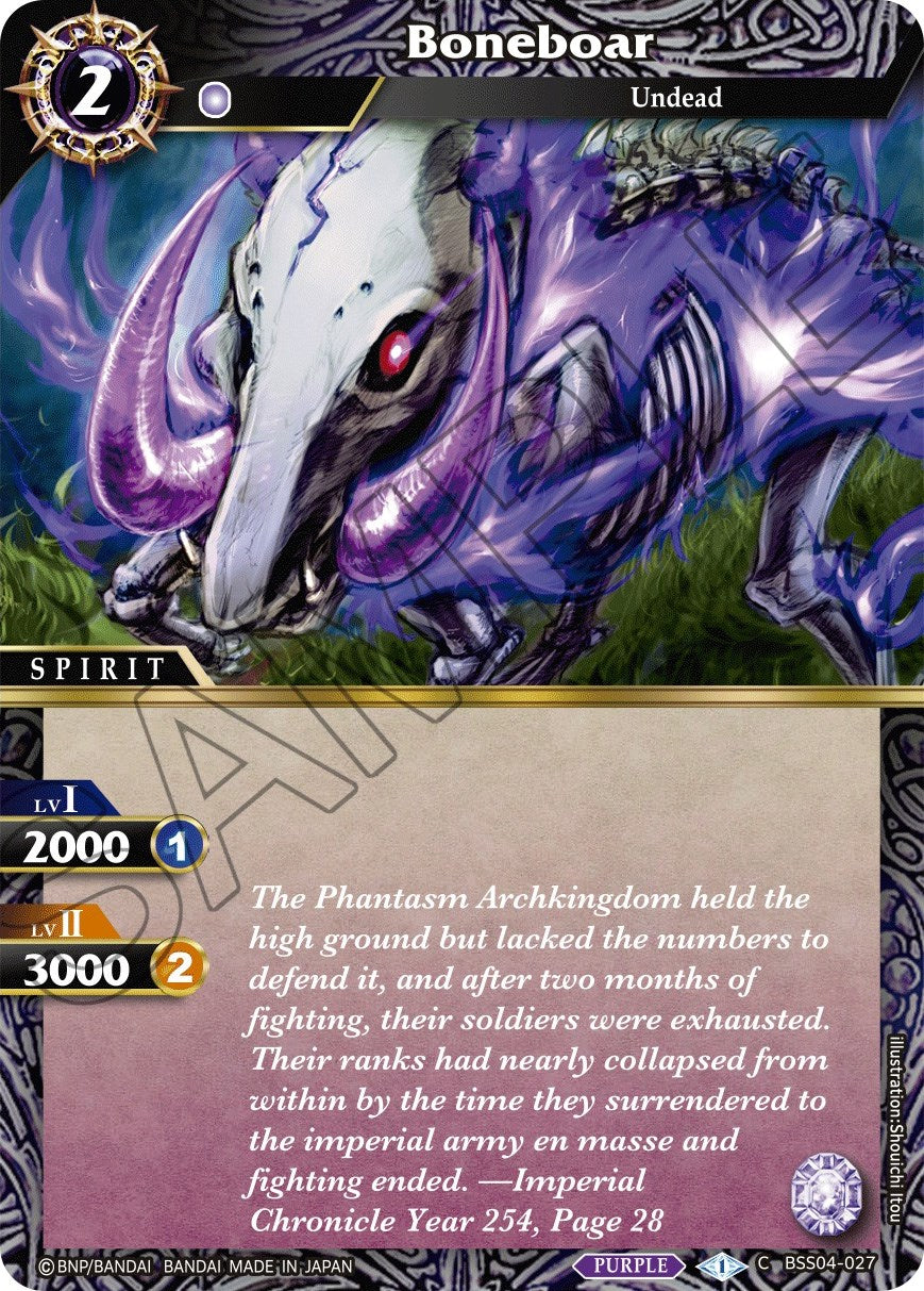 Boneboar (BSS04-027) [Savior of Chaos] | Total Play