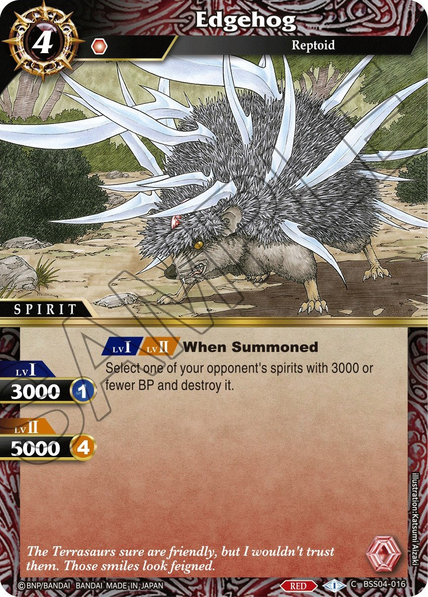 Edgehog (BSS04-016) [Savior of Chaos] | Total Play