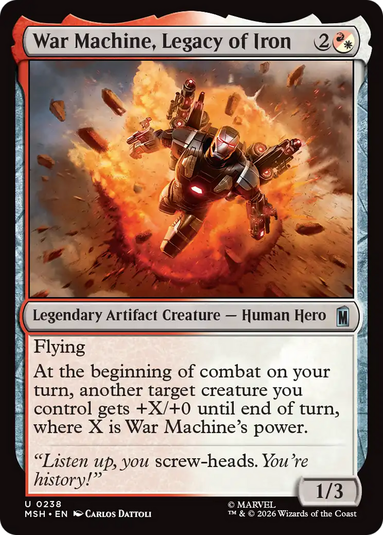 War Machine, Legacy of Iron [Marvel Super Heroes] | Total Play
