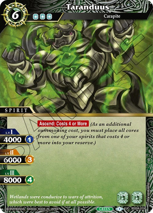 Taranduus (BSS04-074) [Savior of Chaos] | Total Play
