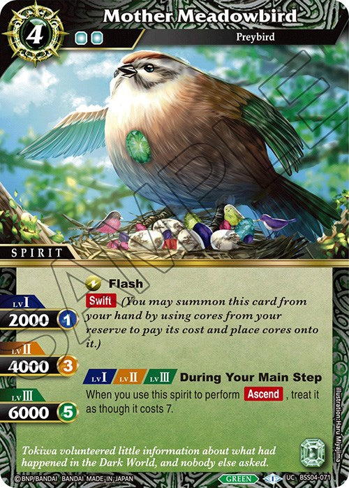 Mother Meadowbird (BSS04-071) [Savior of Chaos] | Total Play