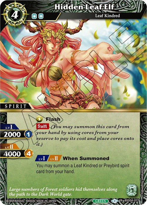 Hidden Leaf Elf (BSS04-077) [Savior of Chaos] | Total Play